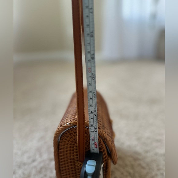 Rattan Bag - Bali Bag - Straw Bag - Handwoven Shoulder Bag - Boho Summer Purse - Picture 12 of 12